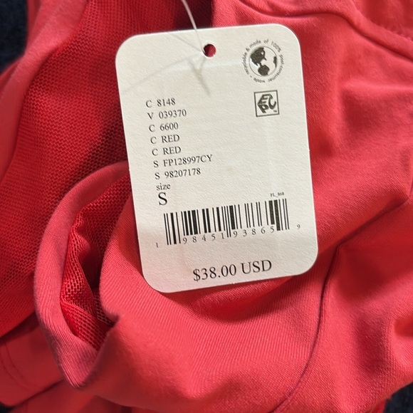 Have it All Halter Top by Free People in Red. NWT! - Picture 4 of 4